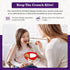 Just Solutions Crunch Anti-Soggy Cereal Bowl - Keeps Cereal Fresh & Crunchy | BPA Free | Microwave Safe | Ice Cream & Topping, Yogurt & Berries, F...