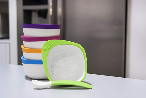 ZOLI INC Bowl And Spoon Kit Orange, 1 EA...