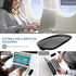 FENIFOX Bluetooth Mouse Slim Mini Whisper-Quiet Flat Portable Wireless Mice Rechargeable Compatible with Laptop,PC,Tablet Android Windows XP(Black...