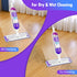 8-Pack Reusable Microfiber Mop Pads for Swiffer PowerMop,Power Mop Pads Refills - includes 4 Microfiber Cleaning Pad, 4 Microfiber Deep Cleaning P...