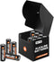 12 AA - Super Charged Alkaline Batteries in Organizer Box (Insanely Long Lasting), Double A...