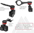 KOM Cycling TG03 Adapter Quick Release Series CM06 Mount, Stem Mount, Integrated Mount (Red TG03 Adapter)...