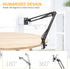 Universal Cell Phone Clip Holder Clamp Mount Flexible 360° Rotation,Long Arm Bracket for 3.5-6.5in Phones, Mobile Stand for Bed, Office, Kitchen, ...