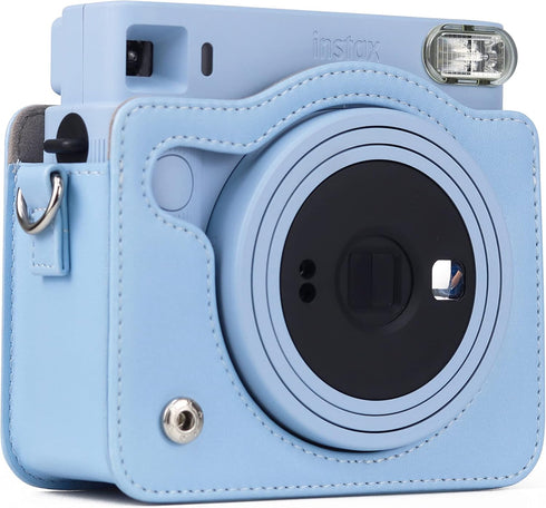 Rieibi Square SQ1 Case, Protective Case for Fujifilm Instax Square SQ1 Instant Camera, PU Leather Compact Cover with Adjustable Shoulder Strap...