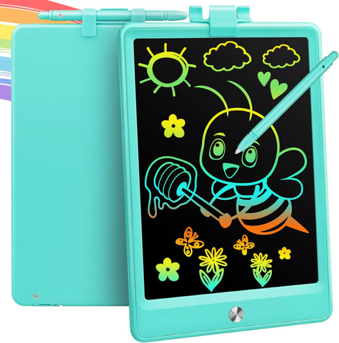 8.5 Inch LCD Writing Tablet Toys for 3 4 5 6 7 8 Year Old Boys Girls Gifts, Colorful Drawing Board Writing Doodle Pad, Portable Scribbler Boards E...