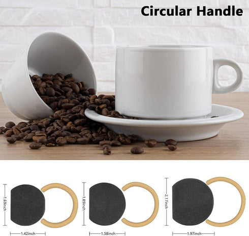 Pottery Mug Handle Molds 12Pcs Mug Handle Forms Mug Handle Making Tool for Pottery Ceramic Mug Handle Molds for Clay with Various Shapes and Sizes...