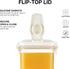 LocknLock Aqua Fridge Door Water Jug with Handle BPA Free Plastic Pitcher with Flip Top Lid Perfect for Making Teas and Juices, 2 Quarts, Ivory...