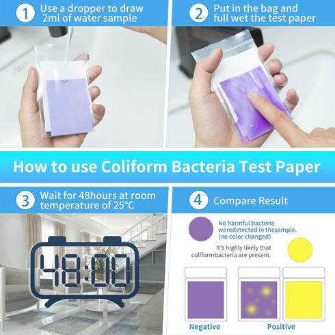 Accevo 20 in 1 Complete Drinking Water Test Kits, 125 Strips-Well, Tap, Home, City Water Testing Strip for Lead, Chlorine, Hardness, Iron, Fluorid...