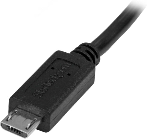0.5m 20in Micro-usb Extension Cable - M/f - Micro Usb Male To Micro Usb Female Cable - Usb For Tablet, Phone, Keyboard/mouse, Docking Station - 60...