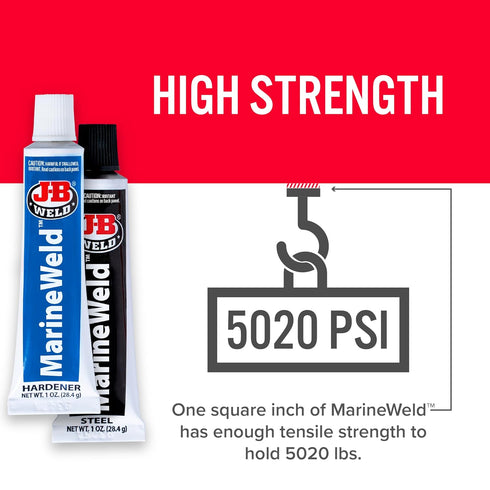 J-B Weld 8272 MarineWeld Marine Epoxy - 2 oz....