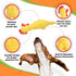 Rubber Crazy Chicken Dog Toy, 100% Natural & Durable Latex Dog Squeaky Toys, Soothes, Entertains & Promotes Wellness, Funny Puppy Toys for Small, ...