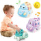 Tepear Baby Toy Car, Rattle & Roll Cars for Toddler Aged 1-3, Push and Go Toys with Soft Rubber 6-12 Month Infant, 3PCS Friction Powered Truck, Ba...