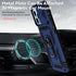 Hitaoyou iPhone 13 pro Case, iPhone 13 pro Case with Camera Cover & Kickstand Military Grade Shockproof Heavy Duty Protective with Magnetic Car Mo...