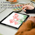 12 Pcs Artist Drawing Glove Digital Art Glove with Two Fingers Tablet Artist's Drawing Glove for Stylus Pen Graphic Tablet Sketching Painting for ...