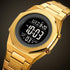 Men's Wrist Watches Stainless Steel Digital Watch Men, Hexagon Designer Watch for Men, Waterproof Watch with Alarm Date & Light...