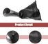 X AUTOHAUX 1 Set Manual Gear Shift Knob 6 Speed with Faux Leather Boot for Honda Civic 2006-2011 54102-SNA-A01 Black...