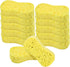 Individually Wrapped Sponges,12 Pack Car Cleaning Large Sponges, All Purpose Sponges for Cleaning, Easy Grip Thick Foam Scrubber, Giant Bone Spong...