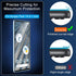IMBZBK [4+4 Pack for Google Pixel 7a Screen Protector Tempered Glass Accessories 4 Pack Screen Protector with 4 Pack Camera Lens Protector for Pix...