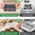 Large Ice Cube Tray for Whiskey: FDDBI Big Square Ice Cube Maker for Cocktail - 2Pack Silicone Old Fashioned Ice Cube Trays - 2inch Huge Cubed Ice...