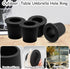 4Pcs Patio Table Umbrella Hole Ring Plug, Silicone Pool Umbrella Sleeve Stabilizer Cone Wedge, Umbrella Table Ring Hole Insert for 2-2.5 Inch Tabl...