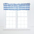C&F Home Franklin Cornflower Blue Gingham Checkered 100% Cotton Single Window Valance Curtain 16" x 72" Home Kitchen Living Room Dining Dinner Bed...