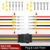 Nilight 220PCS 5 Pin Electrical Connector ?Plug Male Female Terminal Wire Connector Waterproof Connectors 5 Way Automotive Connect Set for Car Tru...
