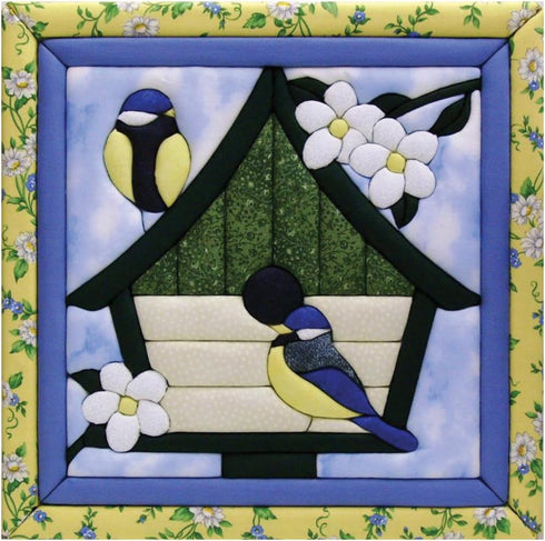 Quilt Magic No Sew Wall Hanging Kit - Happy Home...