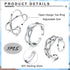 Florideco 3Pcs S925 Sterling Silver Toe Rings for Women Open Toe Rings Comfort-Fit Adjustable Toe Rings Celtic Knot Turquoise Finger Foot Jewelry ...