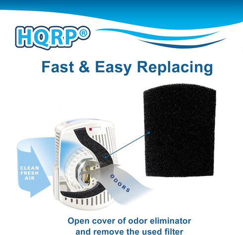HQRP 6-pack Carbon Filter compatible with Hamilton Beach Parts # 04290, 04290G, 04291G, 04294G, 04230FS, 04230G, 04234G fits True Air 04530GM, 045...