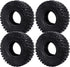 1.9 Crawler Tires with Foam Inserts for Traxxas TRX-4 Axial SCX10 II III 1/10 RC Rock Crawler Car...