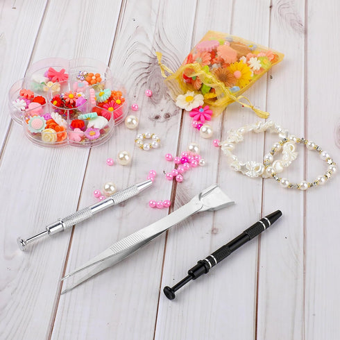 3Pcs Grabber Tool Holder Set Jeweler's Pick Up Sprinkle Pen Piercing Ball with Prongs Diamond Claw Jewelry Tweezers 4 Claw Precision Stainless Ste...