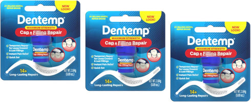 DENTEMP Maximum Strength Dental Repair 2.64 g (Pack of 3)...