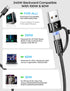 LISEN 240W 3.3+6.6ft USB A/C to USB-C Cable USB C Cable for MacBook Pro Charger Cable iPad Charger USB C Type C Charger Cable Fast Charging Cable ...
