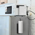 Magnetic Paper Towel Holder for Fridge, Toilet Paper Roll Holder Magnetic Paper Towel Rack Wall Mount Fridge Organizer for Paper Towels Rolls Bath...