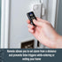 SABRE Door or Window Alarm With Remote, 120dB Alarm, Audible Up To 750-Feet (230-Meters), 4 Adjustable Settings, Arm and Disarm From A Distance, B...