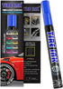 Color Tire Paint Pen - Waterproof Permanent Paint Pens for Car Wheels Lettering | Car Wash Safe and Durable | Made in Japan (Blue, 1 Pen)...