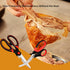 Kitchen Shears Set of 2, Heavy Duty Kitchen Scissors Seafood Scissors, Stainless Steel Sharp Food Cooking Scissors for Meat, Bones, Fish, Poultry,...
