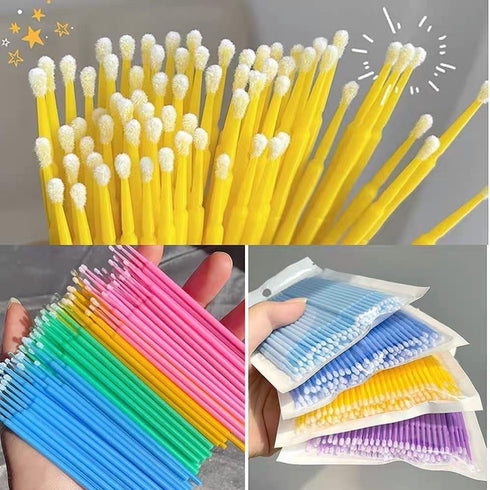 INOOMP 100pcs Portable Pollinator Tools-Duster Vegetable Plant Flower Round Fruits Pollination Plants Sprayer Outdoor Manual Miniatures Miniature ...