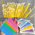 INOOMP 100pcs Portable Pollinator Tools-Duster Vegetable Plant Flower Round Fruits Pollination Plants Sprayer Outdoor Manual Miniatures Miniature ...