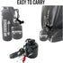 Protein Shaker Bottle, Shaker Bottles For Protein Mixes; Pre Workout With Protein Powder Container To Go, Protein Powder Travel Container & Gym Ke...