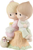 Precious Moments, Love One Another, Bisque Porcelain Figurine, E1376...