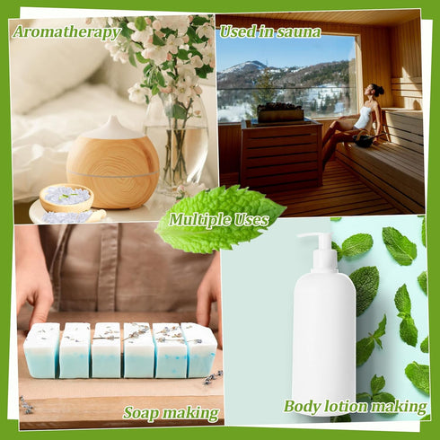 2oz Menthol Crystal Bulk - Food Grade Menthol Crystals Organic Mentol Cristal for Shower Steamer Aromatherapy Vapo Tablet Making Colds Restore Con...