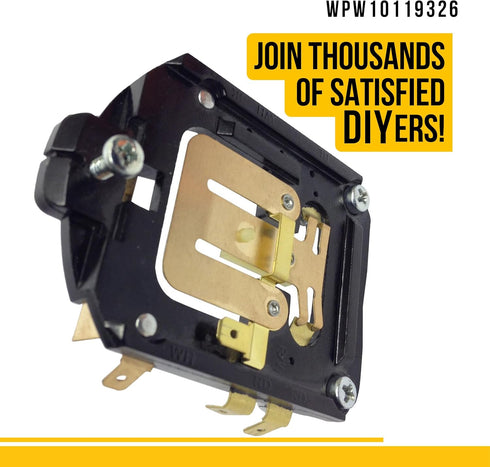 WPW10119326 W10119326 Speed Control Plate - Compatible Whirlpool KitchenAid Mixer Parts - Replaces AP6015292 4176137 PS11748567 - Made of Durable ...