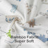 Rayon from Bamboo Sleep Sack Baby Wearable Blanket 0.5 Tog Toddler Sleeping Bag Sleeveless 6-18 Months Kids Infant Newborn Swaddle Blanket 2-Way Z...