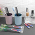 30 Pack Disposable Toothbrushes with Toothpaste and Comb for Homeless Individually Wrapped,10g Travel Toothpaste,7inch Black Hair Comb,Soft Bristl...
