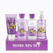 Bath & Body Travel Kit - Lavender Vanilla Blush Fragrance Mist, Body Lotion, Shower Gel, and Body Cream - Ideal 3 Fl Oz Skincare Gift Set for Home...