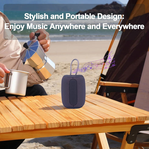 Lightweight Wireless Bluetooth Speaker, Outdoor Handheld Colorful Speaker, high-Power subwoofer, True Wireless Stereo, 3.5mm Jack Small Speaker, J...