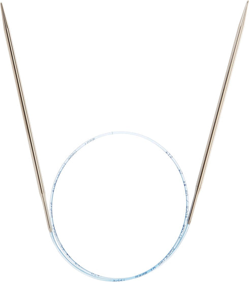 addi Circular Turbo Rocket Lace Skacel Blue Cord 32 inch (80cm) Size US 07 (4.5mm)...