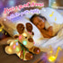 Glow Guards Christmas Reindeer Stuffed Animal Light up Music 15'' Night Light LED Glowing Singing Elk Plush Toy Decoration Birthday for Toddler Ki...
