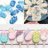 Popsicle Molds Set of 3, 12 Cavities Silicone Popsicle Molds & Ice Cake Pop Mold Maker Oval with 50 Wooden Sticks & 50 Self-adhesive Bags for DIY ...